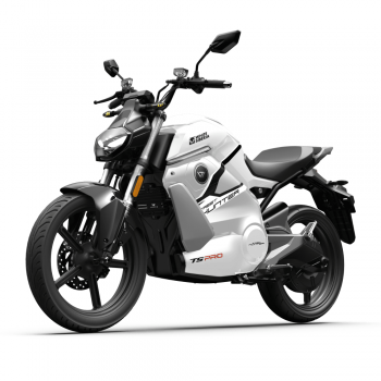 Электромотоцикл WHITE SIBERIA SUPER SOCO TS STREET HUNTER PRO (Белый)