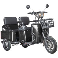 Электротрицикл Rutrike Gelbert Tuban 48V/60V 600Вт Чёрный